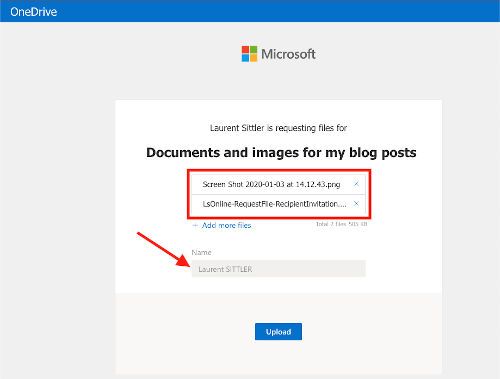 uploading large files to microsoft onedrive for business